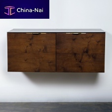 Wall-mounted sideboard DRIFT 2contemporaryoaksteel