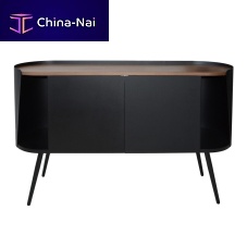 Sideboard with long legs Armandcontemporaryoakwalnut