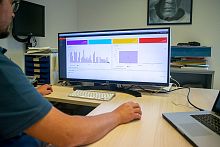 Data management Web platform Control roommonitoring