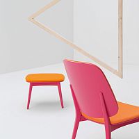 Contemporary side table DOLLlacquered woodbeechstained wood