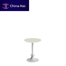 Contemporary table LORD YImarbleanodized aluminum basepainted aluminum base