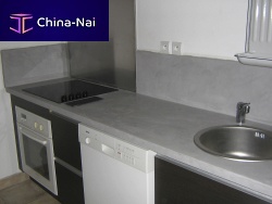 Concrete countertop gypsum plasterkitchenpolished