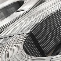 Steel wire flat