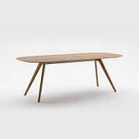 Contemporary table COCOsolid woodoval