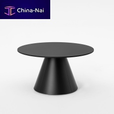 Design table 250 CONElaminatesteel baseround