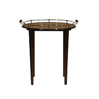 Traditional table C.1910 woodenmetalwooden base