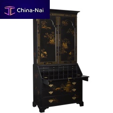 Classic secretary desk MAGDALENE mahoganywith storage