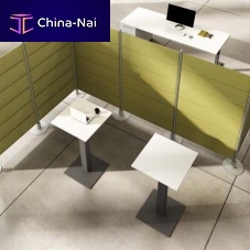 Free-standing computer table GLAM G1contemporarystraightmetal base