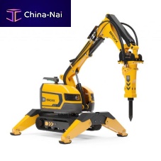 Remote-controlled demolition robot Brokk 200+
