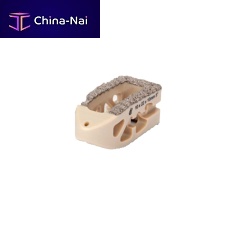 Thoraco-lumbar interbody fusion cage Lucent®transforaminaltitaniumPEEK