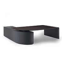 Executive desk SIENAfree-standingcontemporarywood veneer