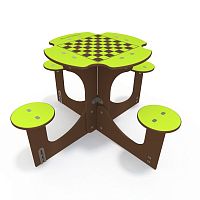Outdoor chess table MO TA-6005-15contemporaryfor playgroundHPL