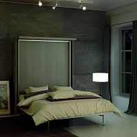 Wall bed LMGdoublecontemporarywith headboard