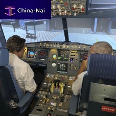 Aircraft simulator FTD 2trainingwith enclosed cockpitFTD