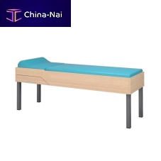 Contemporary table ADULTwoodenmetal baserectangular