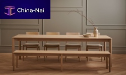 Contemporary dining table T113 seriesoakAmerican walnutmaple