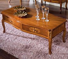 Classic coffee table ART. 4327woodenrectangularwith drawer