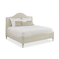 King size bed A NIGHT IN PARISqueen sizetraditionalupholstered