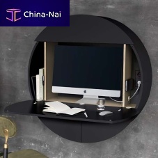 Wall-mounted desk Pill Extracontemporarywoodenoval