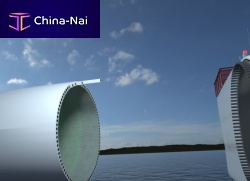 Composite profile tubularfor wind farms