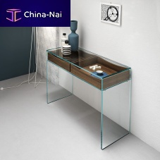 Contemporary sideboard table GULLIVER 2woodenglassrectangular