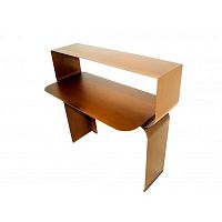 Contemporary sideboard table TITANOsheet metalCOR-TEN® steelsteel base