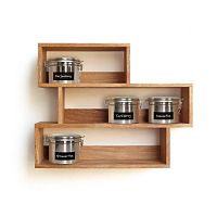 Wall-mounted shelf 40087contemporaryoakfor kitchens