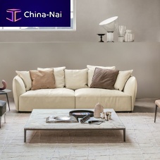 Contemporary coffee table Poggiooaklacquered MDFmarble