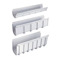 Single drainage channel CN13-01 polypropylenefor swimming poolwhite