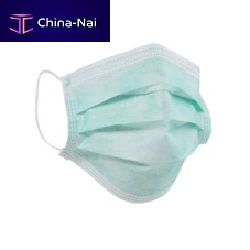 EN14683 surgical mask box of 50blue3-ply