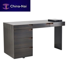 Executive desk CARMICHAEL free-standingcontemporaryoak