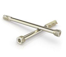 Hindfoot arthrodesis screw Nexis® cannulatedmetallic