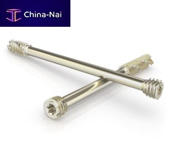Hindfoot arthrodesis screw Nexis® cannulatedmetallic