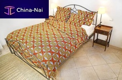 Cotton quilt cover INTERLACESpatterned