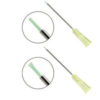 Intravitreous injection cannula GreenTip straight