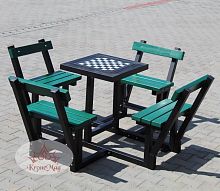Outdoor chess table CAMPINA 4traditionalfor public spacewooden