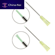 Intravitreous injection cannula GreenTip straight