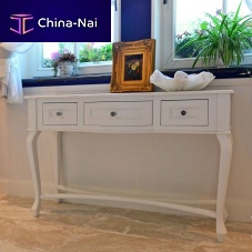 Classic sideboard table lacquered woodrectangularwith drawer