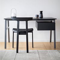 Free-standing desk HOMEWORKcontemporarywoodenglass
