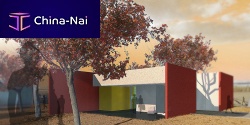 Eco-friendly house DINmodularcontemporarytwo-story