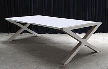 Contemporary dining table XplywoodHPLrectangular