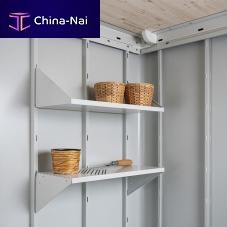 Wall-mounted shelf Neocontemporarygalvanised steeldemountable