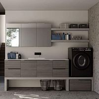 Laundry room cabinet SPAZIO TIME: 1