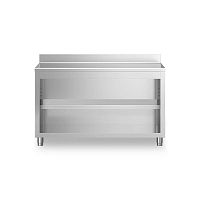 Contemporary table metalmetal baserectangular