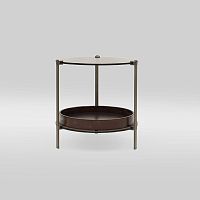 Contemporary side table AMY T79DBoakwalnutcherrywood