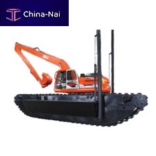 Wheeled undercarriage ASMPHIBIOUS PONTOONfor heavy vehicles