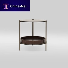 Contemporary side table AMY T79DBoakwalnutcherrywood