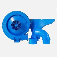 Drying unit for the food industry Green Blow Visual Bluefor bottlesfor cansfor fruit