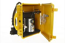 Transportable veterinary anesthesia workstation Stinger Backpack