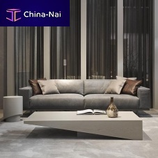 Contemporary coffee table KOBEoakMDFoak base